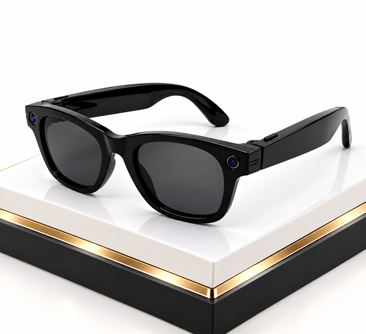 Smart Glasses – HD Camera &amp; Open-Ear Audio