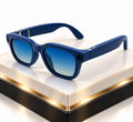 Blue Smart Glasses – HD Camera &amp; Bluetooth 5.3