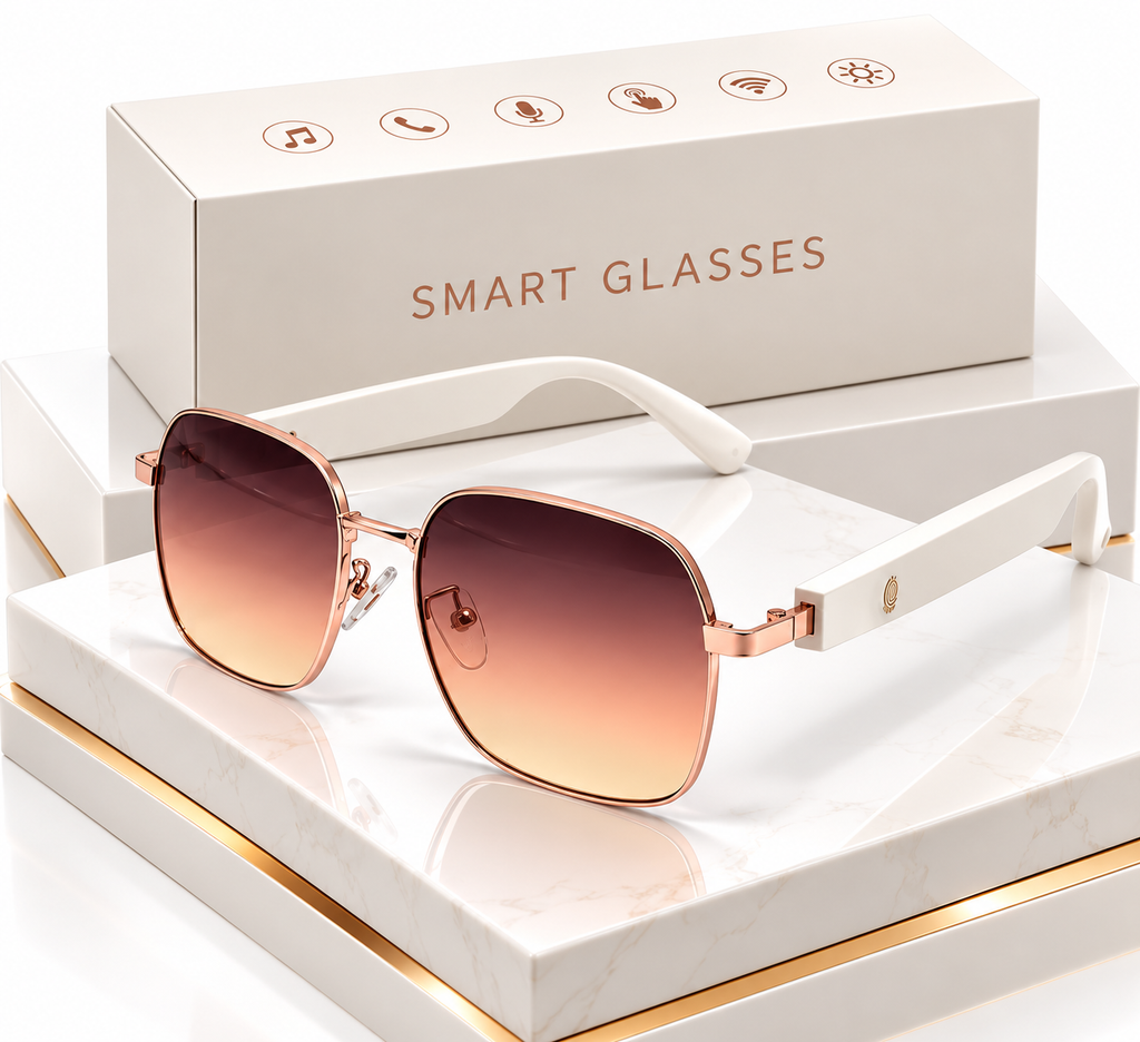 Smart Glasses-Rose Gold Collection