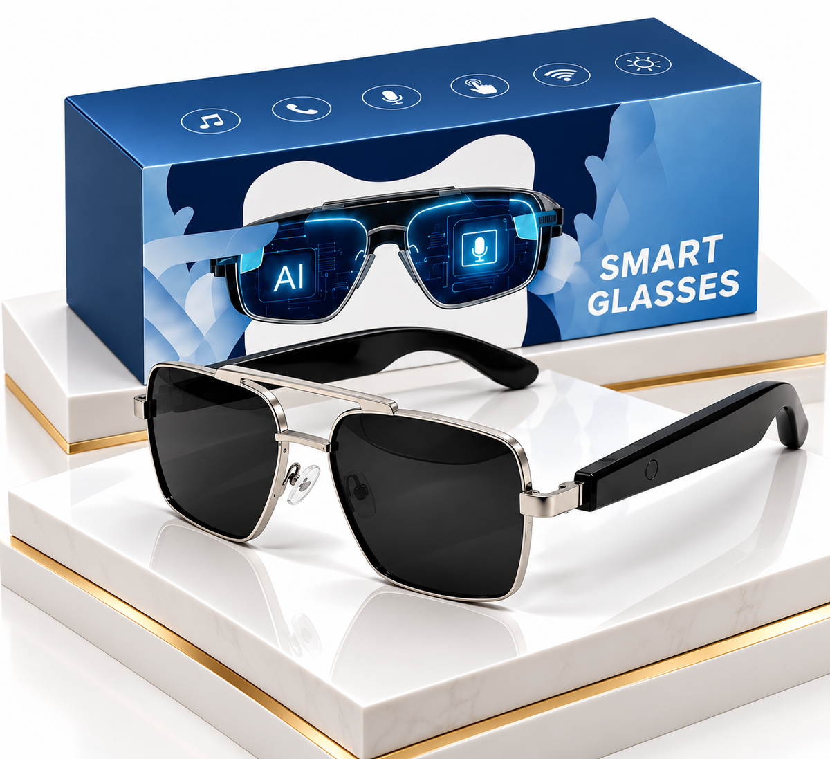 Premium AI Smart Sunglasses